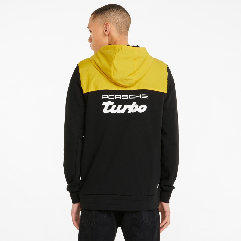 Chamarras Puma Porsche Legacy Encapuchado Sweat Azules | 48602XYSZ