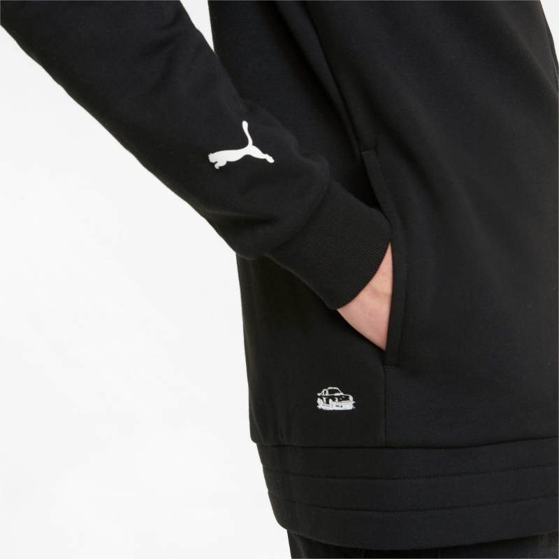 Chamarras Puma Porsche Legacy Encapuchado Sweat Azules | 48602XYSZ