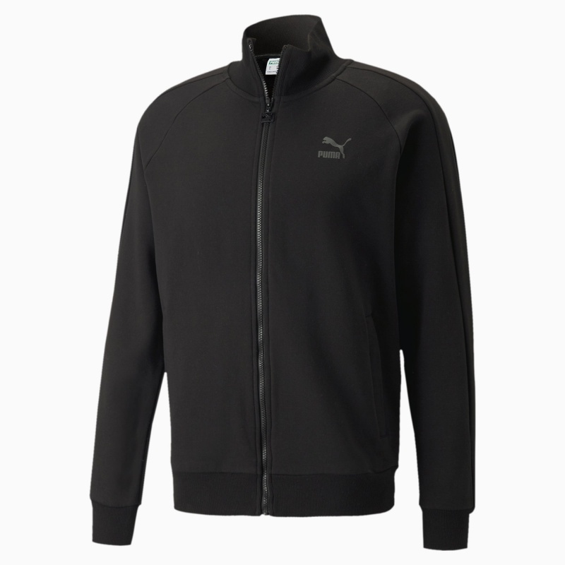 Chamarras Puma RE:T7 Pista Entrenamiento Negros | 68091LEFU