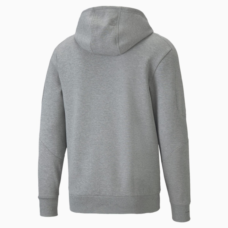 Chamarras Puma Scuderia Ferrari Race Encapuchado Sweat Medium Gray Heather | 28436PXQD