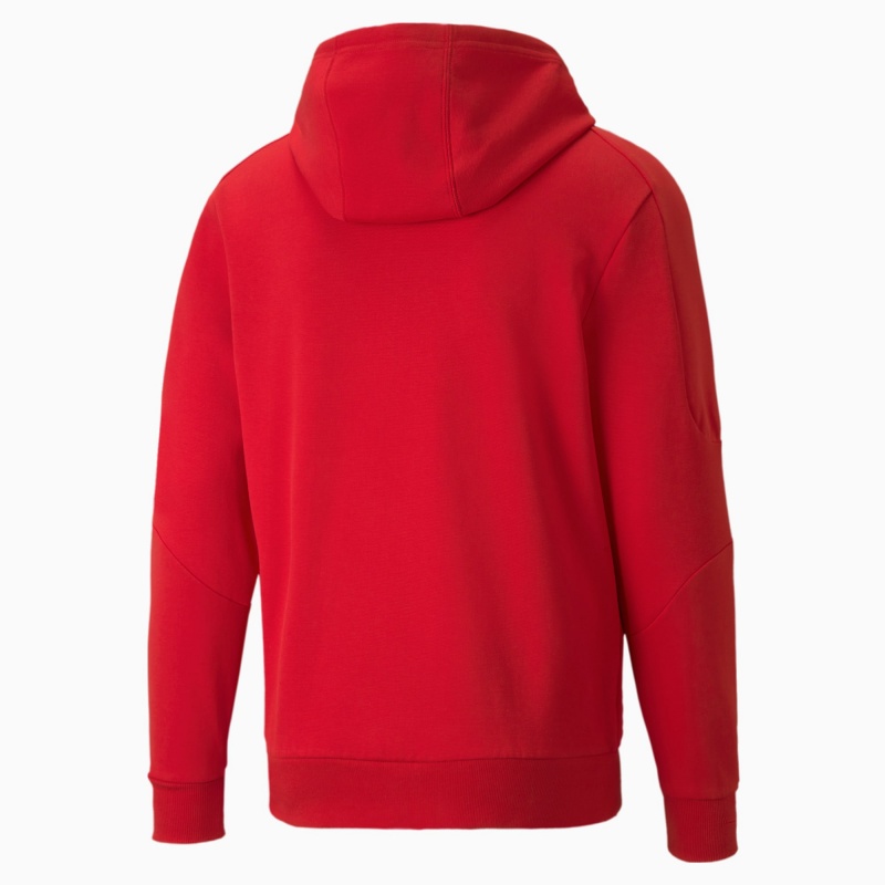 Chamarras Puma Scuderia Ferrari Race Encapuchado Sweat Rosso Corsa | 12607ROZT