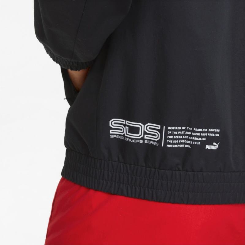 Chamarras Puma Scuderia Ferrari Race SDS Carreras Negros | 48610EKIU