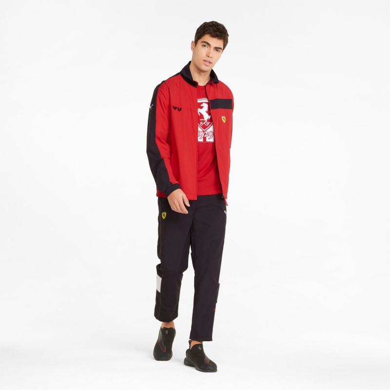 Chamarras Puma Scuderia Ferrari Race Statement Rosso Corsa | 50274TFJU