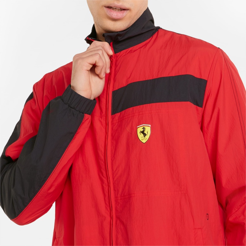 Chamarras Puma Scuderia Ferrari Race Statement Rosso Corsa | 50274TFJU