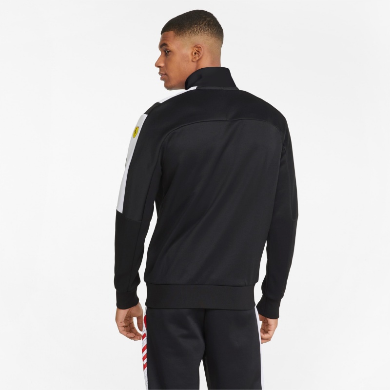 Chamarras Puma Scuderia Ferrari Race T7 Pista Negros | 76192YNFH
