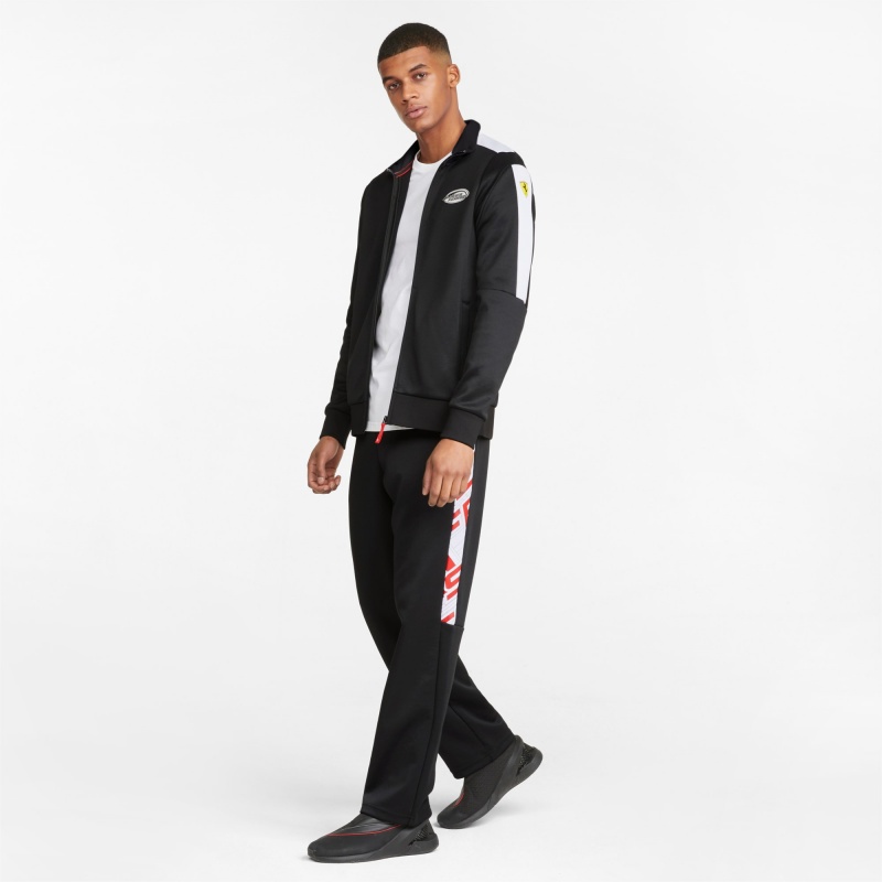 Chamarras Puma Scuderia Ferrari Race T7 Pista Negros | 76192YNFH