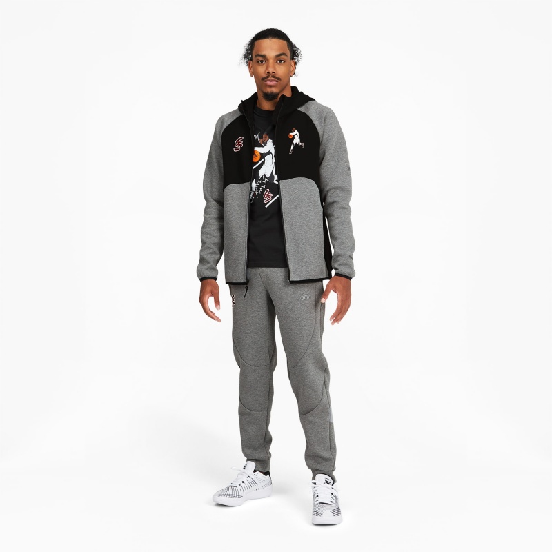 Chamarras Puma Shammgod Dime Medium Gray Heather | 20753HUJS