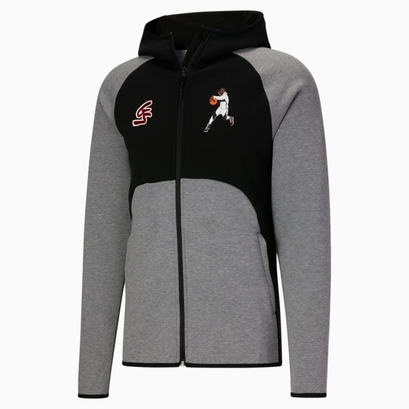 Chamarras Puma Shammgod Dime Medium Gray Heather | 20753HUJS