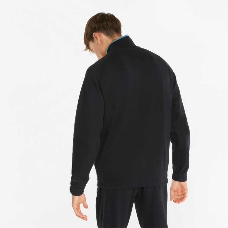 Chamarras Puma Sportswear by PUMA Half-Zip Negros | 98362OGUM
