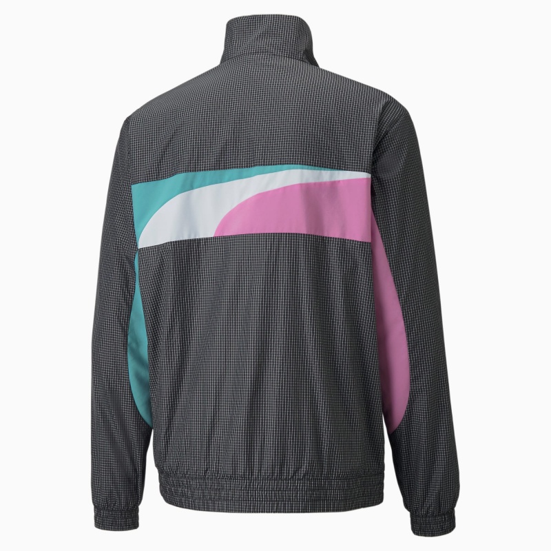Chamarras Puma Sportswear by PUMA Woven Negros | 06218KCRB