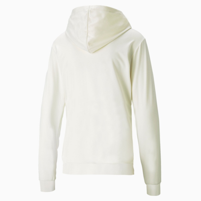 Chamarras Puma Studio Yogini Full-Zip Entrenamiento Ivory Glow Heather | 08139FMOZ