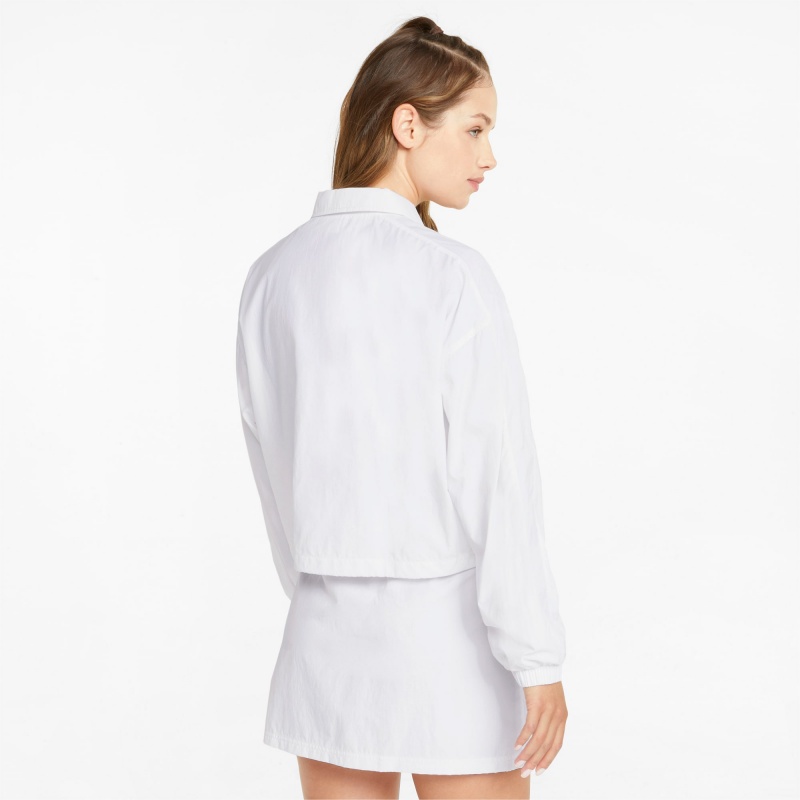 Chamarras Puma T7 Woven Blancos | 31872SICY