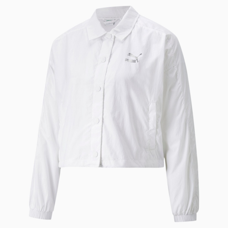 Chamarras Puma T7 Woven Blancos | 31872SICY