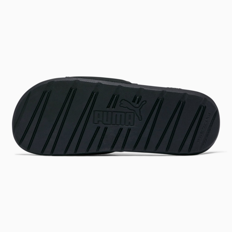 Chanclas Puma Cool Cat Negros Blancos | 71369XSDL