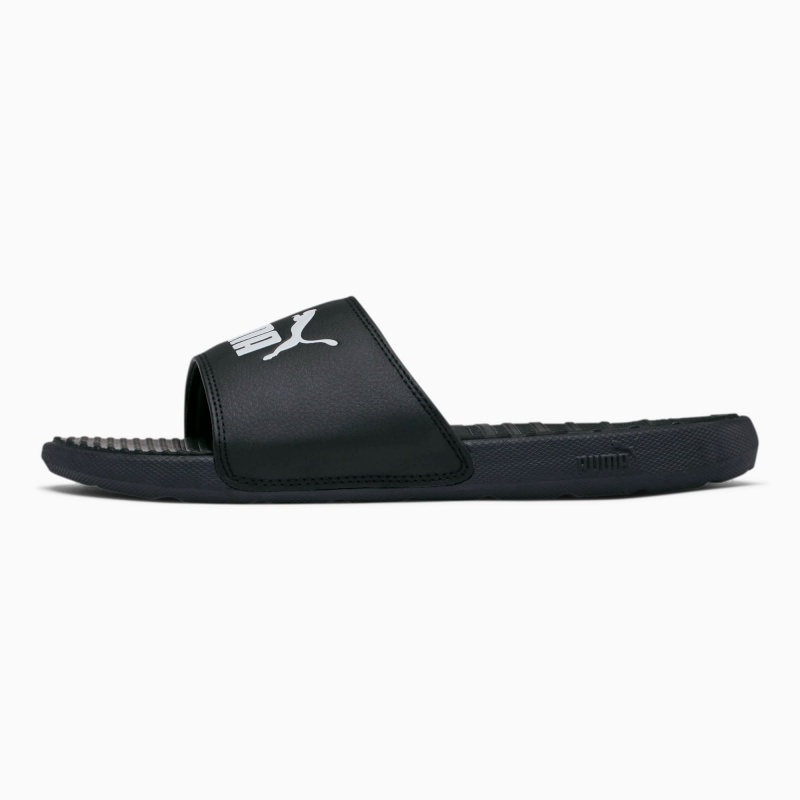 Chanclas Puma Cool Cat Negros Blancos | 71369XSDL