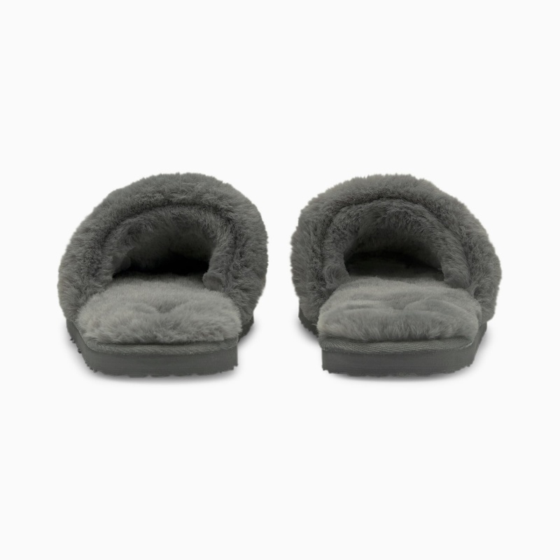 Chanclas Puma Fluff Blancos | 06135WQFE