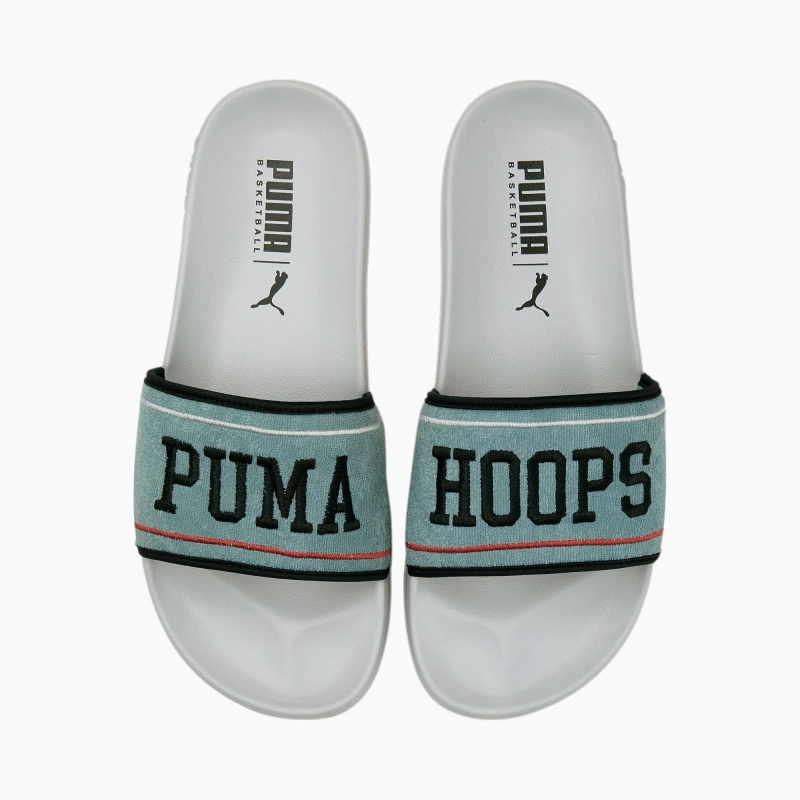 Chanclas Puma Leadcat 2.0 Signature Basketball Azules | 52680IZHR