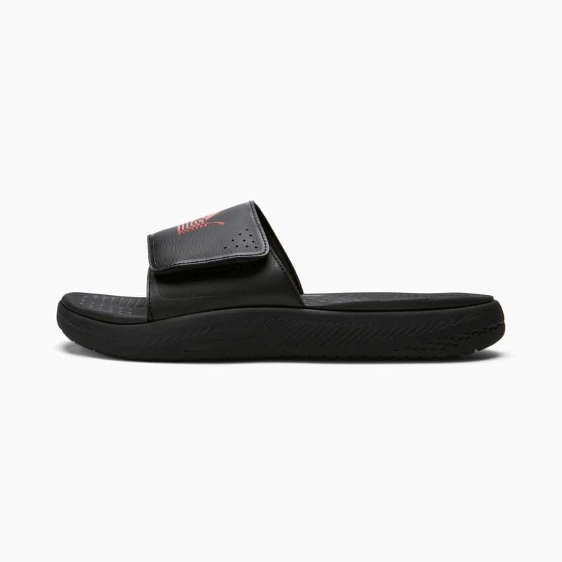 Chanclas Puma PUMA x TMC SoftRide Negros Rojos | 36872BRXL