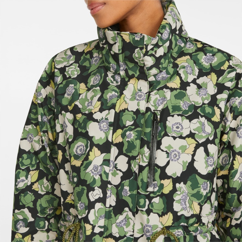 Chaquetas De Lluvia Puma PUMA x LIBERTY Negros Flores | 32410PXCB
