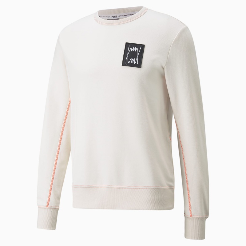 Crew Puma Pivot Basketball Blancos | 85439QXVU