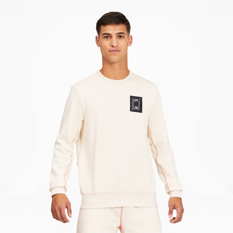 Crew Puma Pivot Basketball Blancos | 85439QXVU