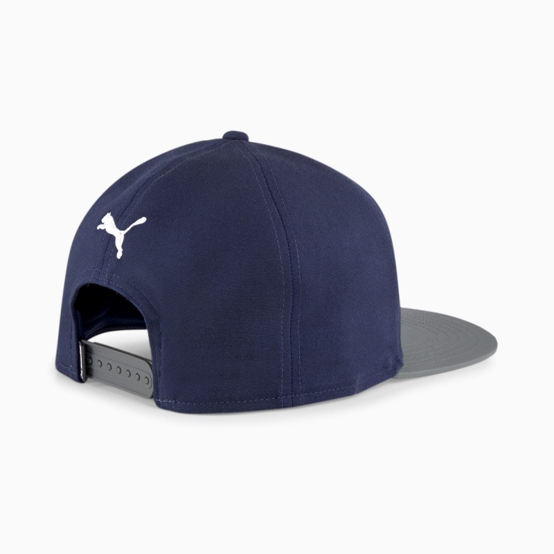 Gorras Puma Planos Brim Azules Blancos | 18546BLFM