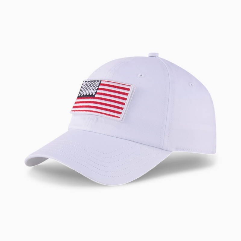 Gorras Puma Volition Tactical Patch Golf Blancos | 27693SEHL