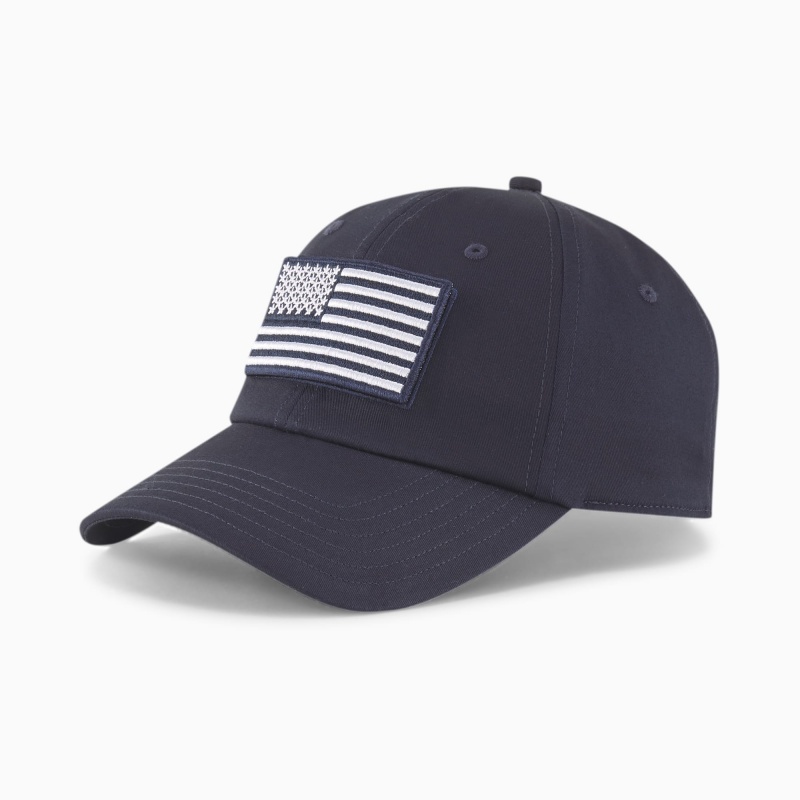Gorras Puma Volition Tactical Patch Golf Azul Marino | 57826HFPL