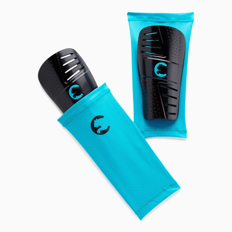 Guards Puma ProCat ProShield Shin Guards Negros | 81403CLAJ