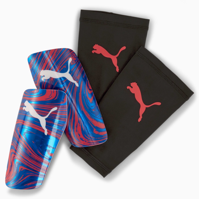 Guards Puma Standalone Shin Guards Sunblaze / Bluemazing | 28916SRWG