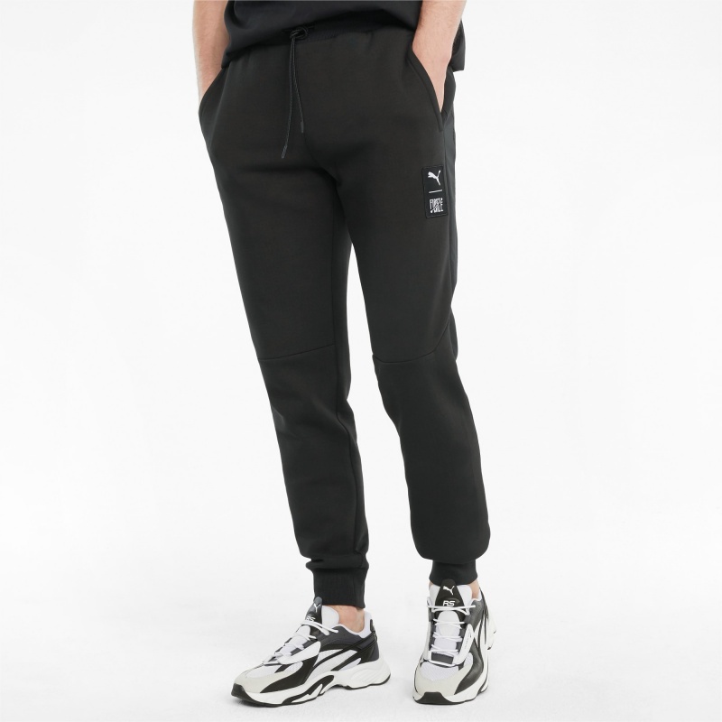 Jogger Pants Puma PUMA x FIRST MILE Double Knit Negros | 21803YJKS