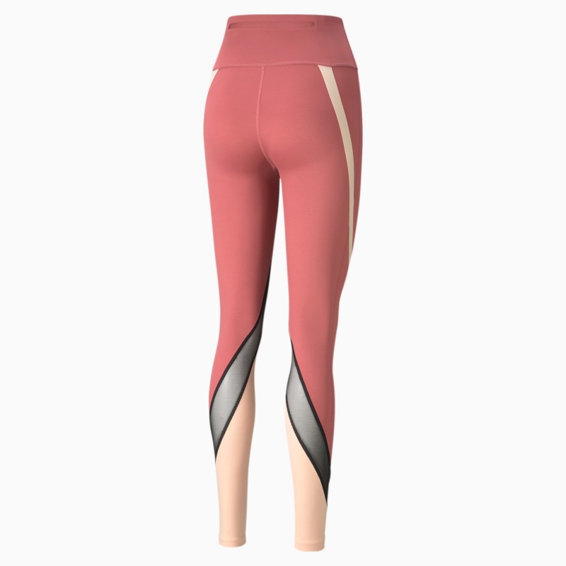 Leggins Puma EVERSCULPT Full-Length Q4 Entrenamiento Mauvewood / Peach Parfait | 76425UJVO