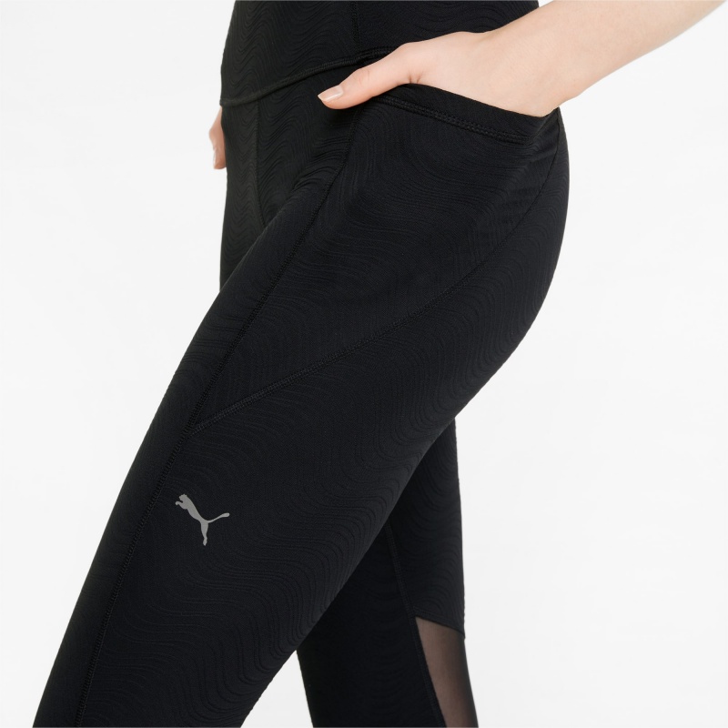 Leggins Puma Flawless High Cintura 7/8 Entrenamiento Negros | 19637UXFO