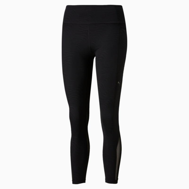 Leggins Puma Flawless High Cintura 7/8 Entrenamiento Negros | 19637UXFO