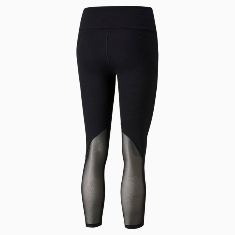 Leggins Puma Flawless High Cintura 7/8 Entrenamiento Negros | 19637UXFO