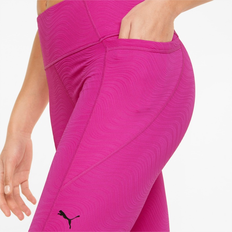 Leggins Puma Flawless High Cintura 7/8 Entrenamiento Azules | 24890DOFY