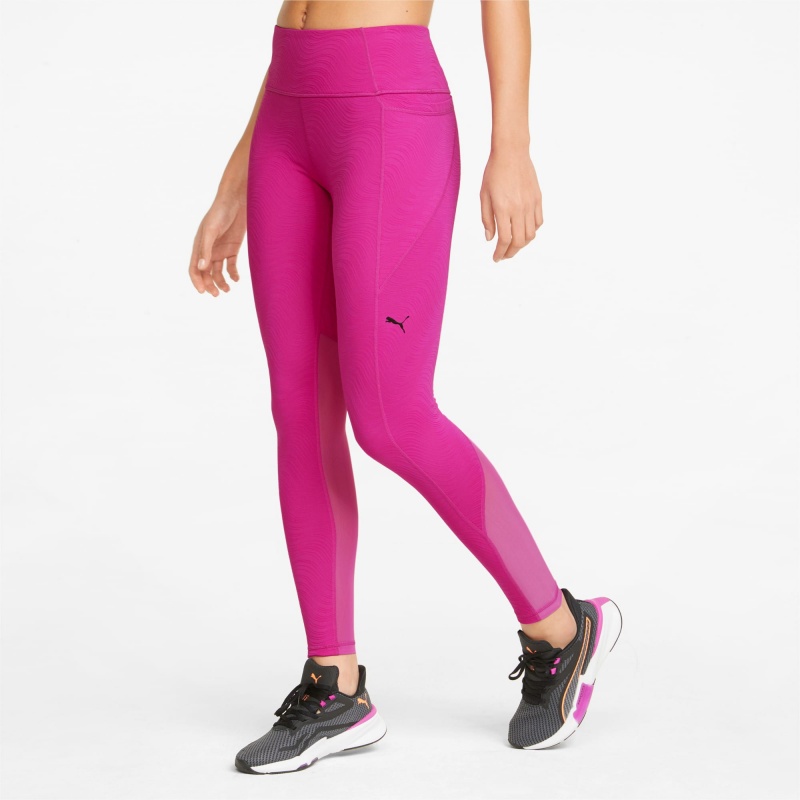 Leggins Puma Flawless High Cintura 7/8 Entrenamiento Azules | 24890DOFY