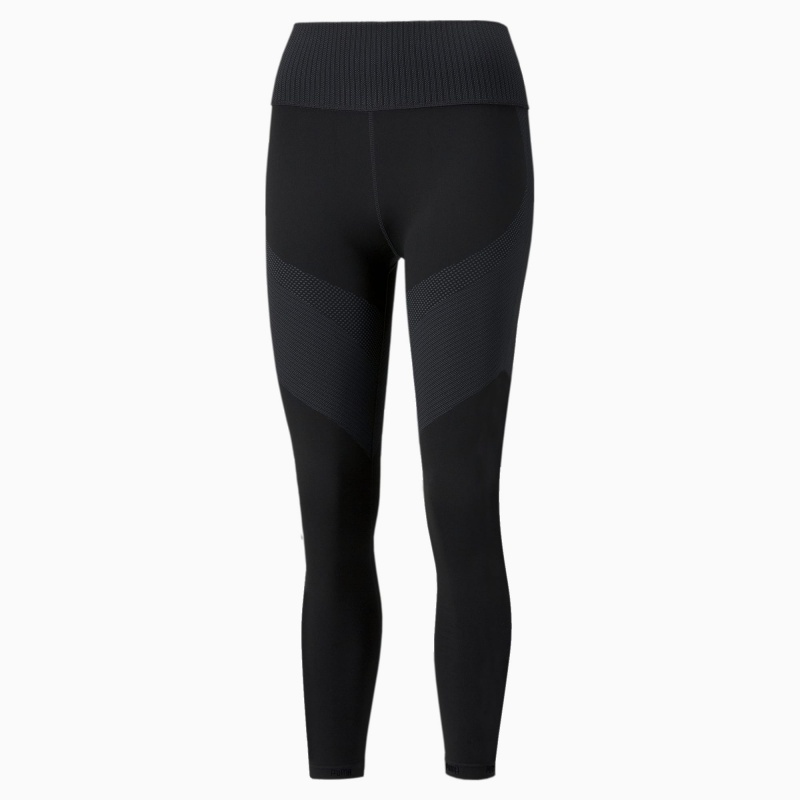 Leggins Puma FormKnit Seamless High Cintura 7/8 Entrenamiento Negros | 31298FGRE
