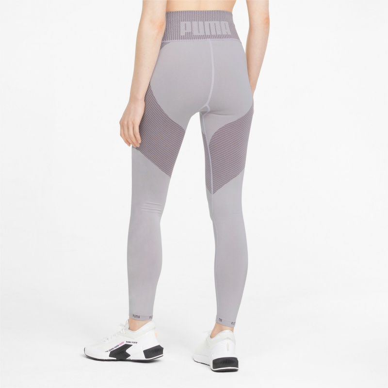 Leggins Puma FormKnit Seamless High Cintura 7/8 Entrenamiento Lavanda | 37651KPVY