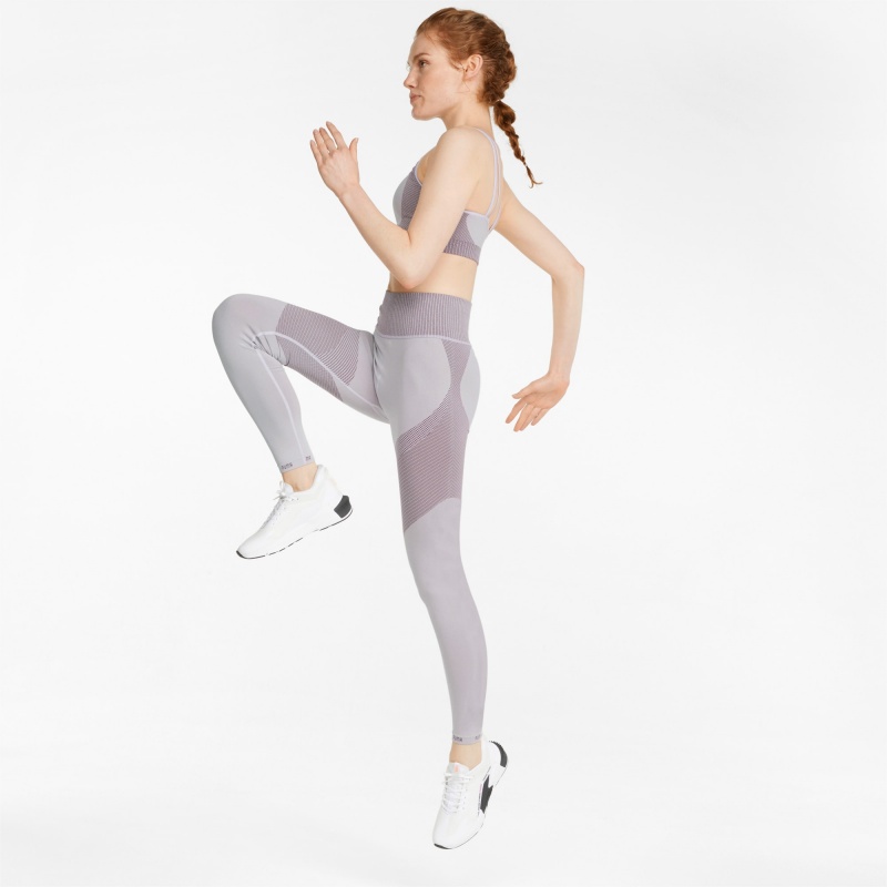 Leggins Puma FormKnit Seamless High Cintura 7/8 Entrenamiento Lavanda | 37651KPVY