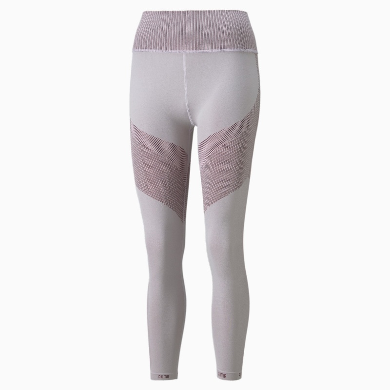 Leggins Puma FormKnit Seamless High Cintura 7/8 Entrenamiento Lavanda | 37651KPVY