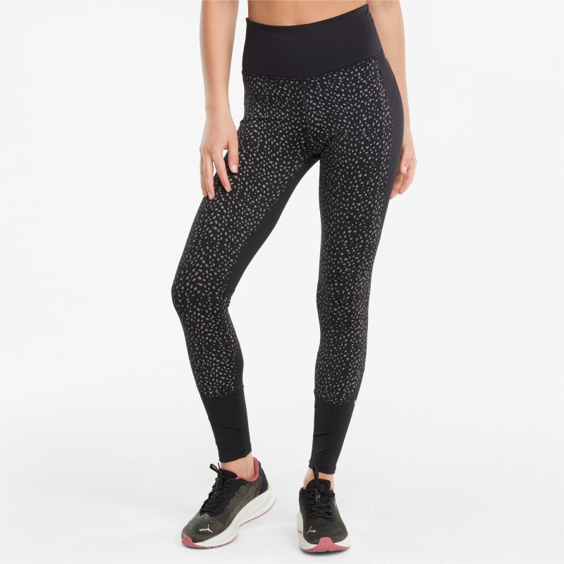 Leggins Puma High Cintura Full-Length Correr Negros | 86175NIUP