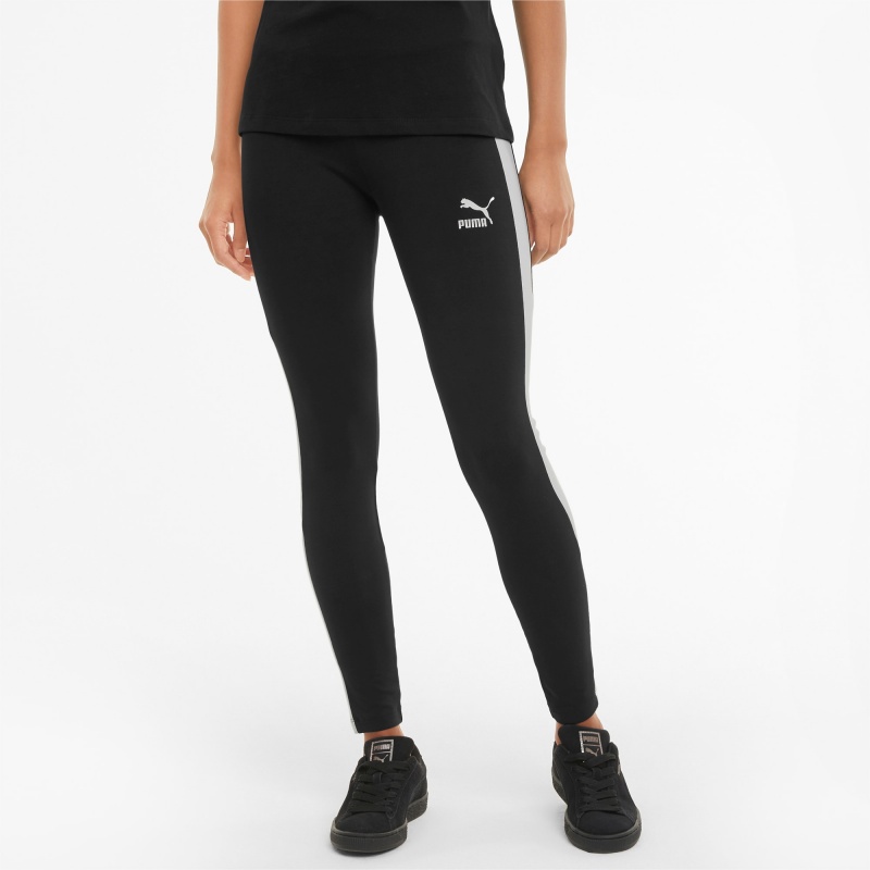Leggins Puma Iconic T7 Negros | 20534INBC