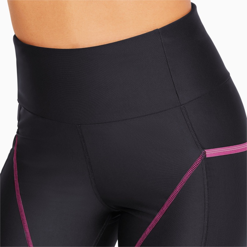 Leggins Puma Marathon High Cintura Full-Length Correr Negros | 47906QXEB