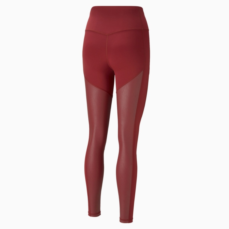 Leggins Puma Moto High Cintura Full Entrenamiento Rojos | 65427EHIG