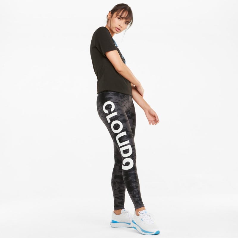 Leggins Puma PUMA x CLOUD9 Printed Esports Negros | 27819FABQ