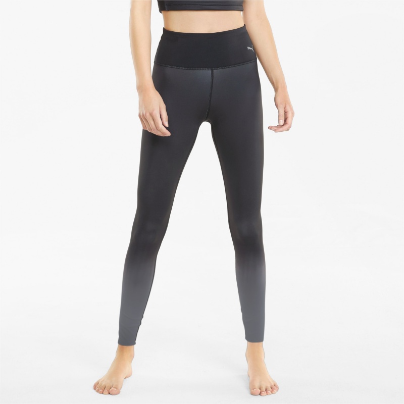 Leggins Puma STUDIO Ombre High Cintura Full-Length Entrenamiento Negros | 41568CTMN