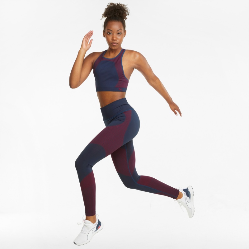 Leggins Puma Seamless High Cintura 7/8 Entrenamiento Spellbound / Sunblaze | 24097SPFE