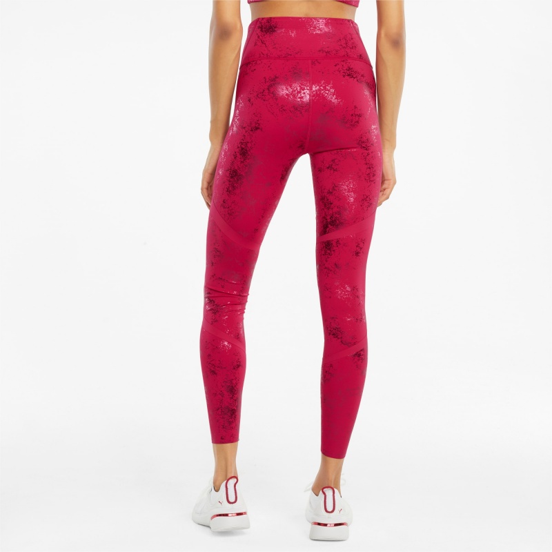 Leggins Puma ellaVATE Eversculpt Entrenamiento Rojos | 67432BNAJ
