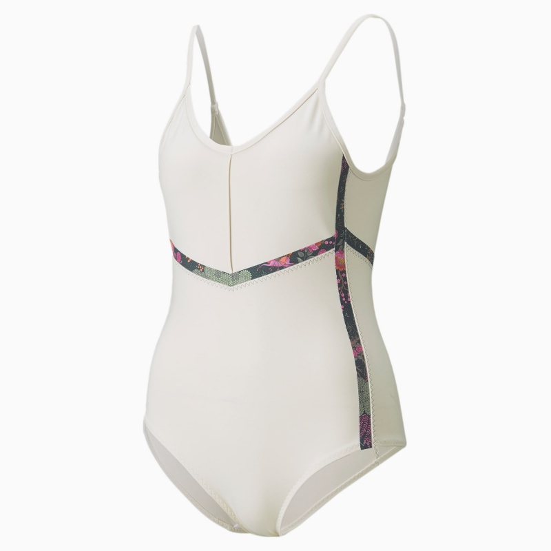 Leotard Puma PUMA x LIBERTY Forever Luxe Entrenamiento Birch | 30598FPRK